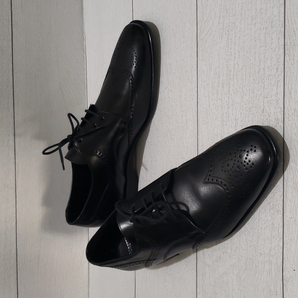 Classic Black Oxford Shoes main image 6